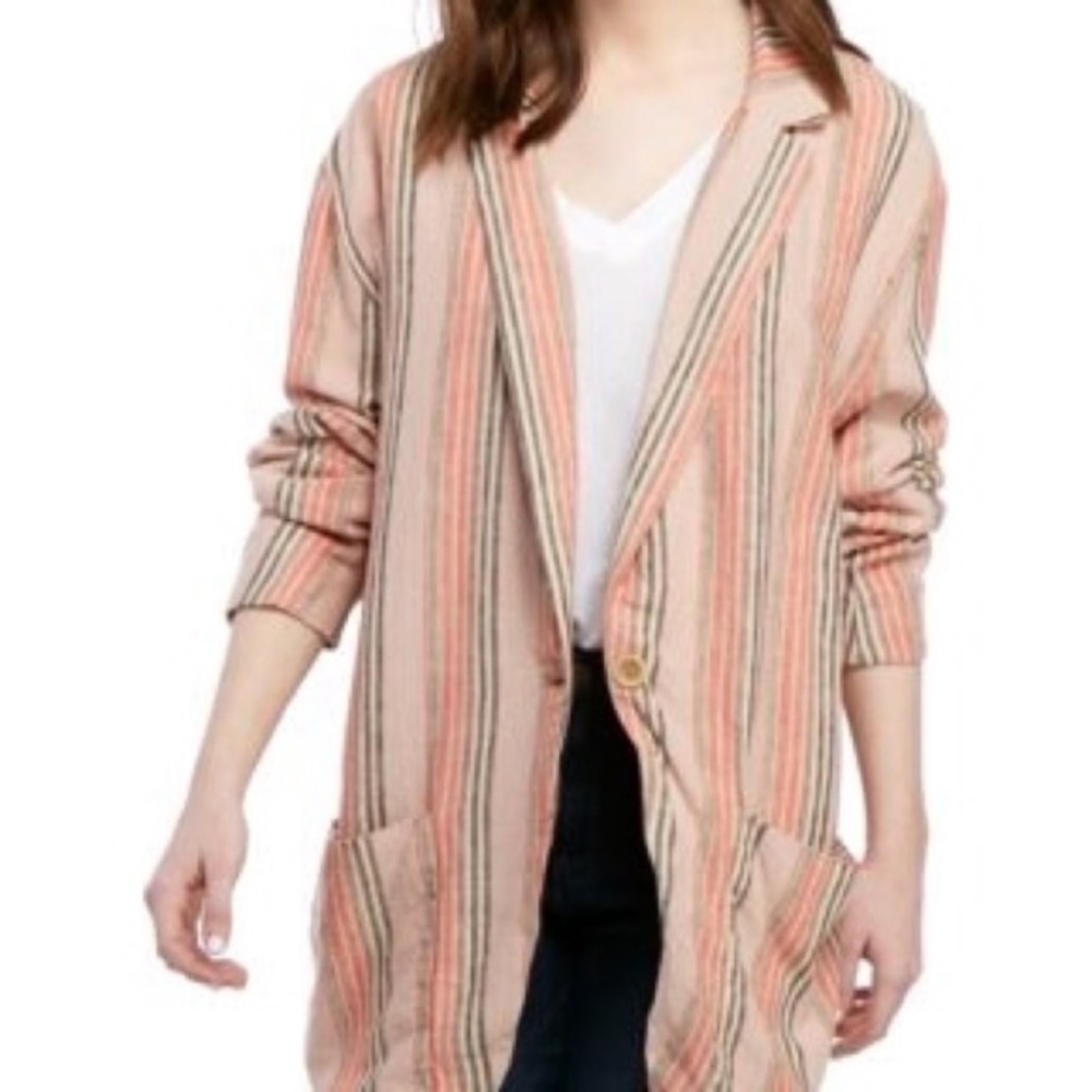 Free People Strawberry Sorbet Jacket